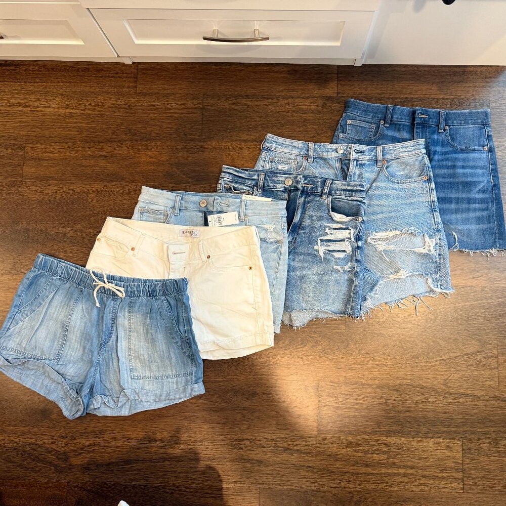 SHORTS HAUL Size 8 American Eagle, Express, Bella Dahl